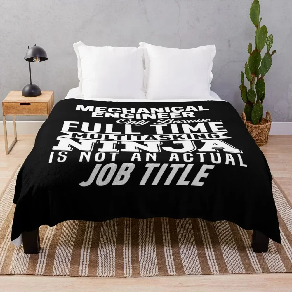 

Mechanical engineer Throw Blanket Anti Shedding Soft Fuzzy Blanket for Home