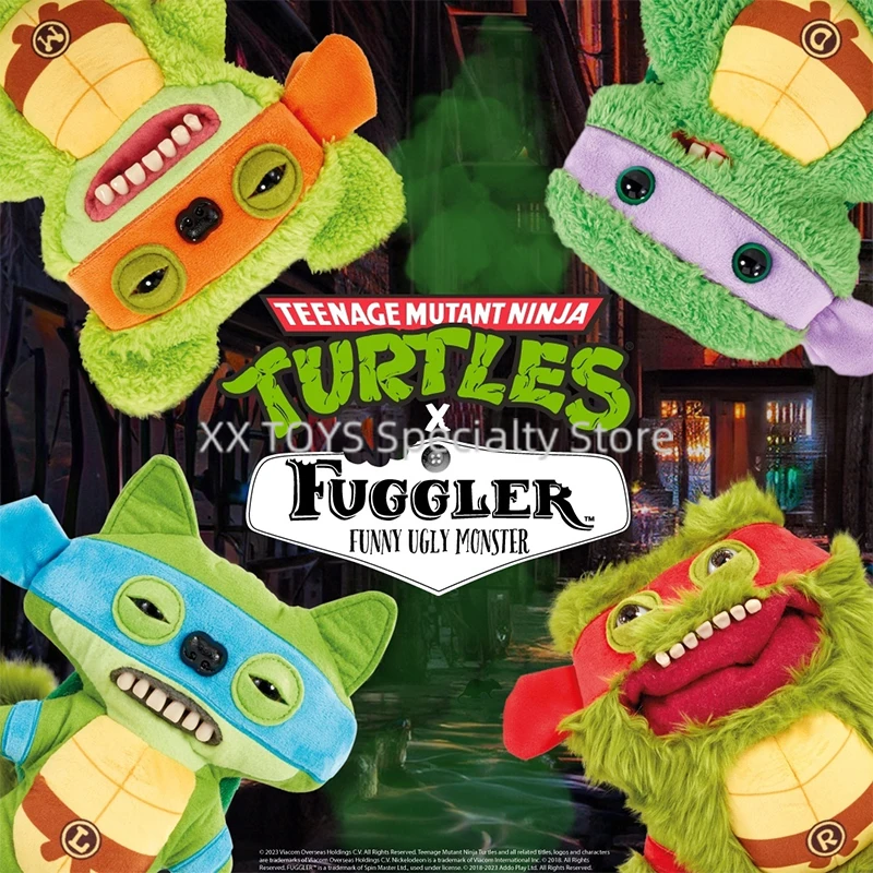 

Fuggler Funny Ugly Monster Teenage Mutant Ninja Turtles Donatello Raphael 9 Inch Plush Limited Edition Plush Toys Kids Gifts