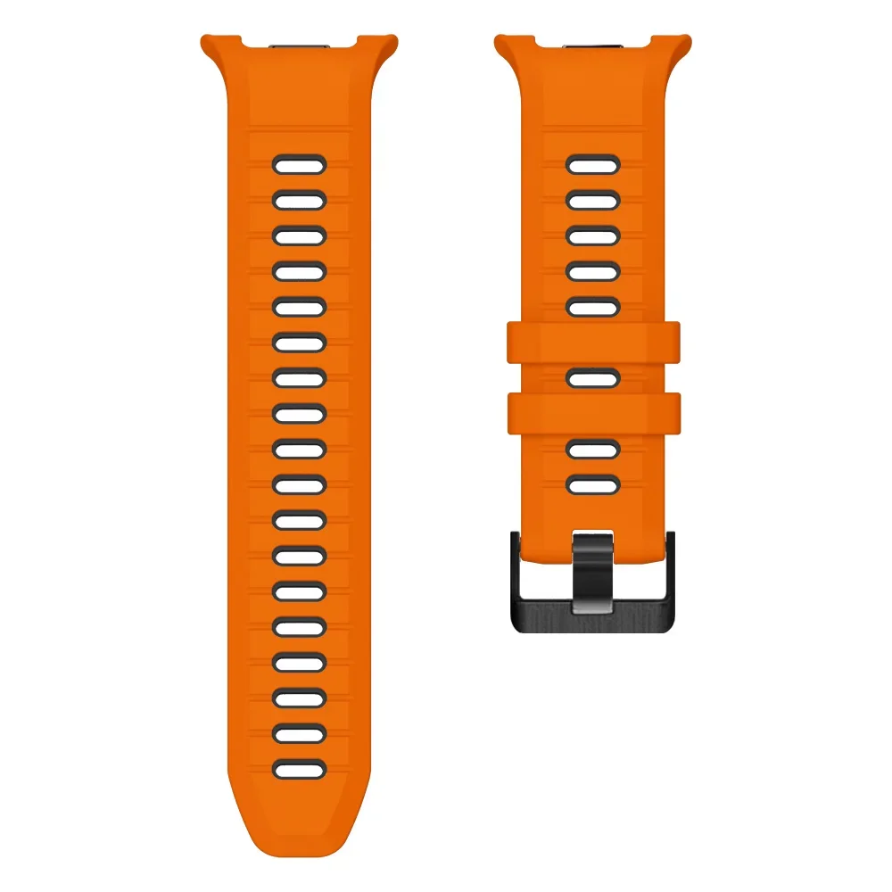 Replacement Strap For Samsung Galaxy Watch 8 Classic 46mm / Watch8 44mm 40mm Two-Tone Silicone Band Bracelet Accessories