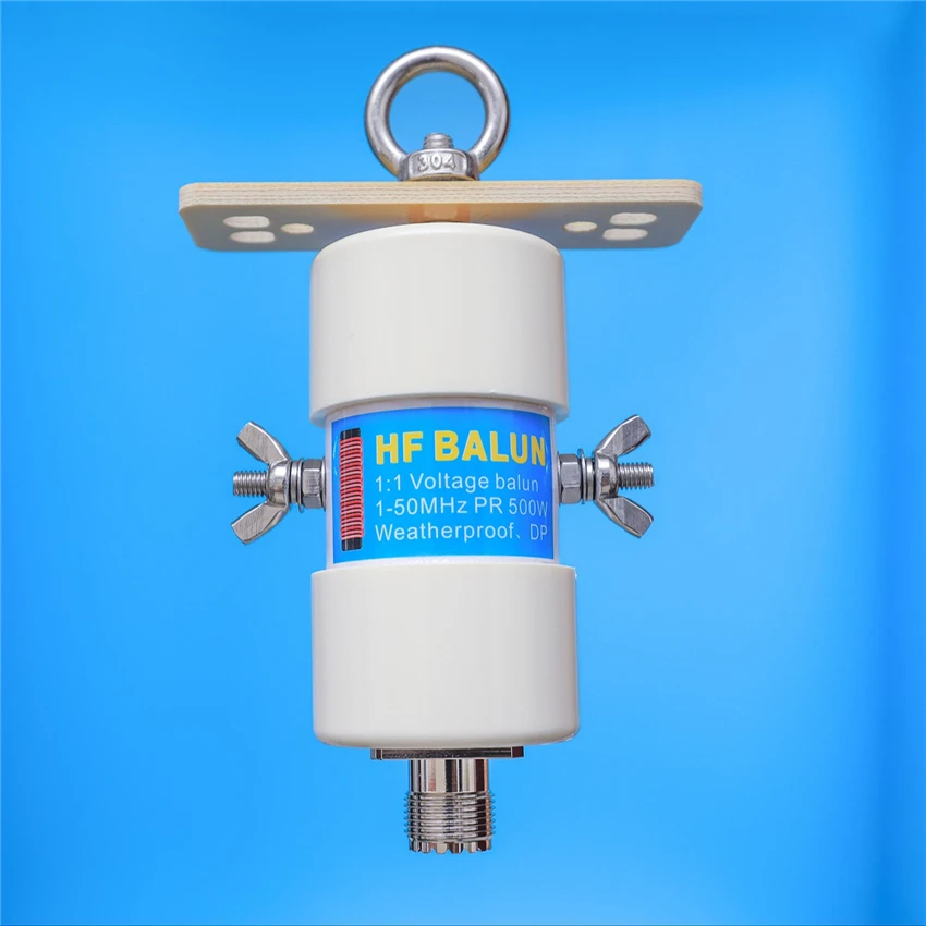HF BALUN High-power Waterproof 1:1 Balun DIY Wireless Radio Shortwave Radio Antenna Accessories
