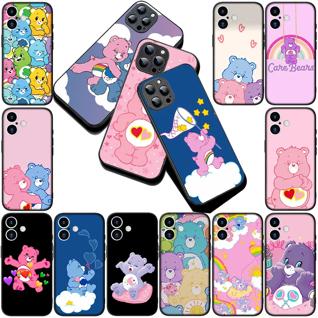 Чехол для телефона Love Heart Care Bears Poster Case для Apple iPhone 17 Pro XS Max Air 8 7 6 Plus X 5 + SE 2022 SE2 7+ Корпус Чехол для телефона Love Heart Care Bears Poster Case для Apple iPhone 17 Pro XS Max Air 8 7 6 Plus X 5 + SE 2022 SE2 7+ Корпус