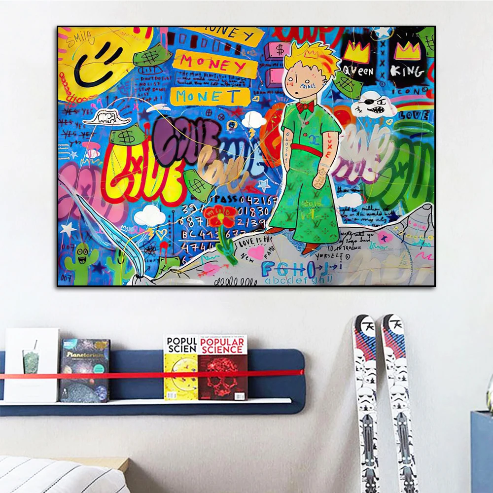 

Street Graffiti Abstract Prince Adam Boxing Sports Singer Wall Decor Posters Art Prints Home Canvas Painting Mural Pictures Gift