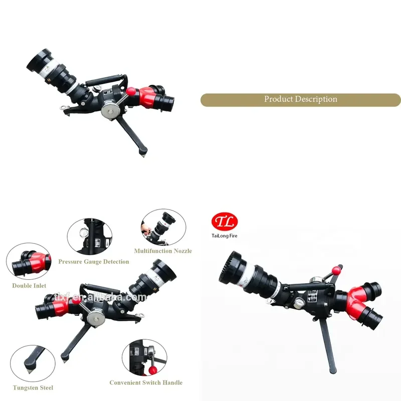 

2026 TaiLong Manual Easy Operate Portable Fire Fire Cannon