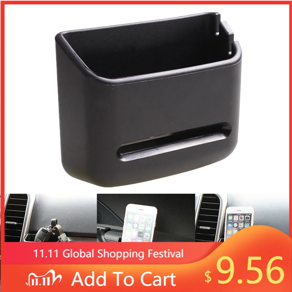 Organizer Storage Box Mobile Phone Holder Parts Accessories Bracket Car Fittings For Coin Card Interior Supplies