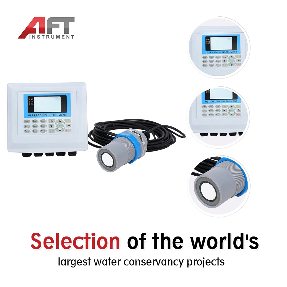 Cina Smart Industrial 4-20 MA Water Split Type Ultrasonic Open Channel Flow Meter Produsen Pemasok Ultrasound Flowmeter