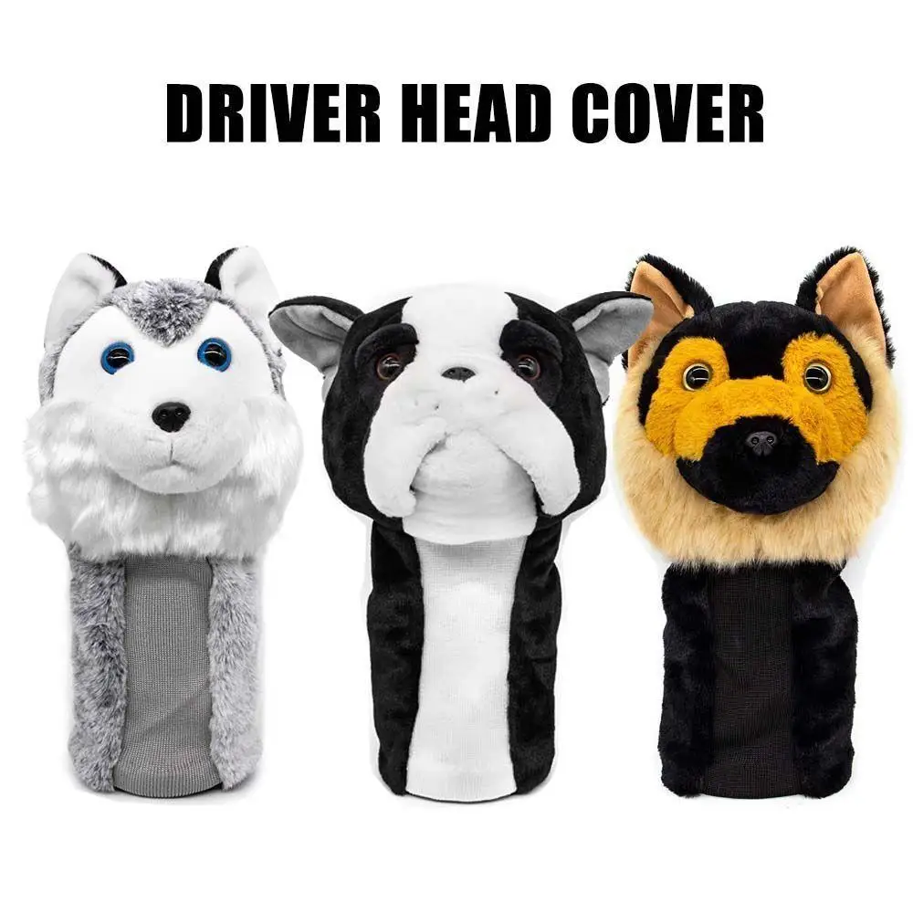 

Golf Headcover Plush Cute Animal Golf Club Head Cover Protector Wood Club Covers Golf Accessories Noverty Cute Gifts