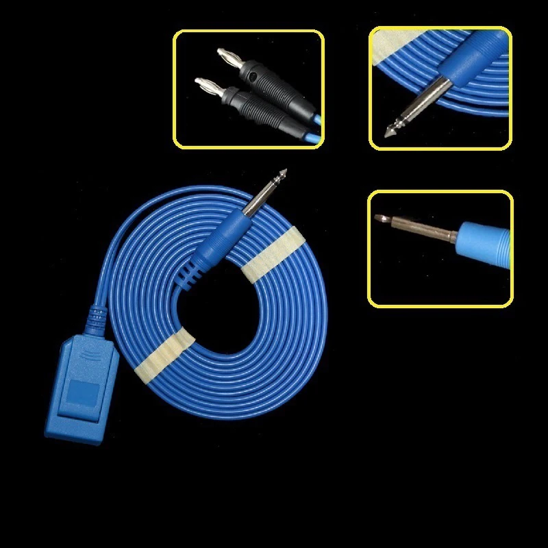 

Electrocoagulation RF high-frequency electric knife negative electrode plate connection lead wire