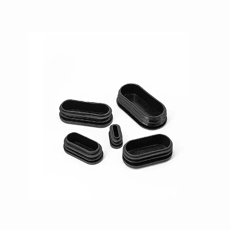Oval Shape Silicone Chair Caps Non Slip And Silent Floor Protectors For Furniture