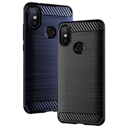 Case For Xiaomi Mi A2 Case Xiaomi Mi A3 A3 Lite MI A2 lite Cases Silicone TPU Bumper Shockproof Carbon Cover for xiaomi Mi A1