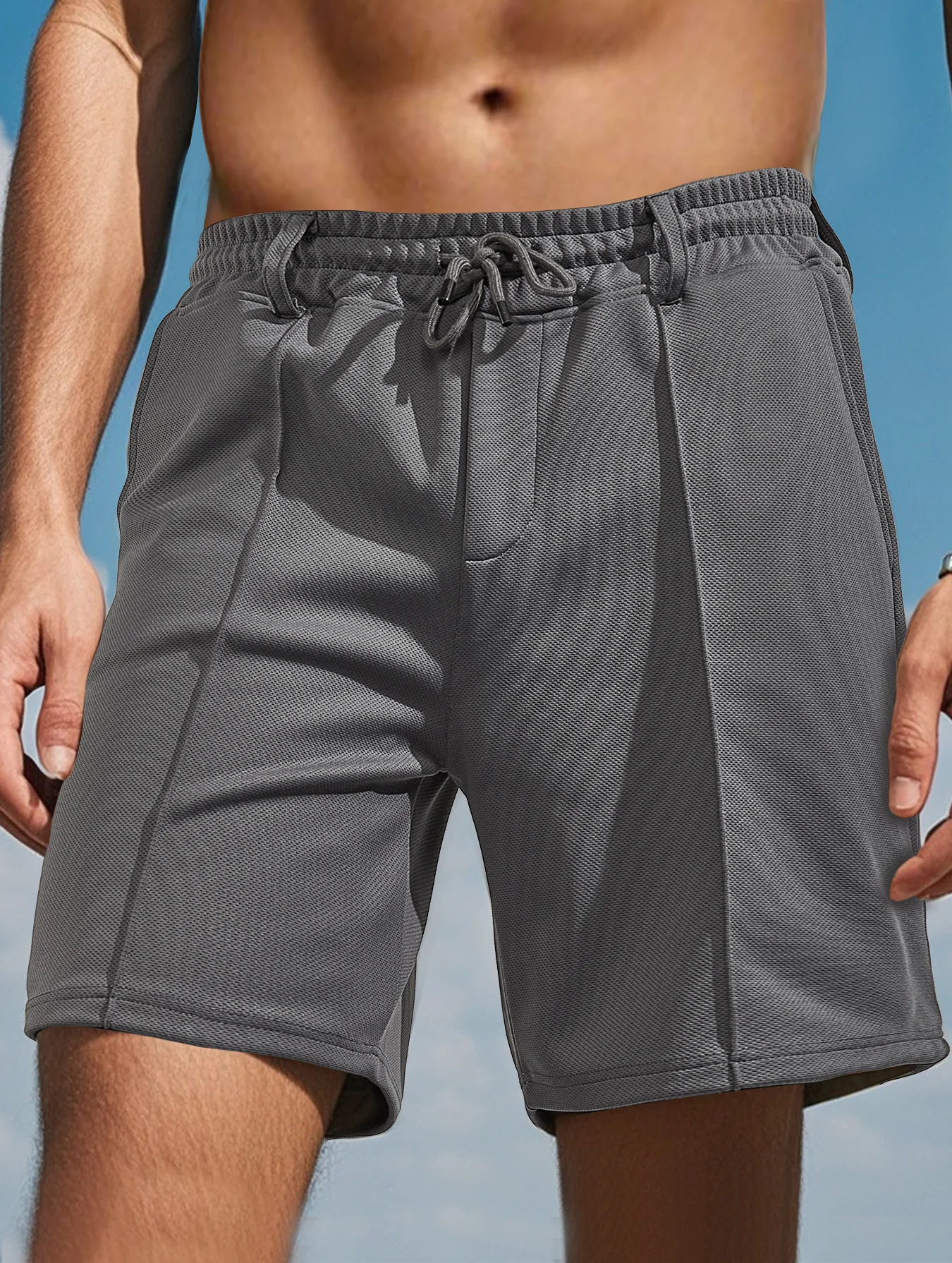 

2025ins Men's shorts Mesh fabric quick drying Heavy duty beach pants Sports and leisure pants Hot sale Men's wear