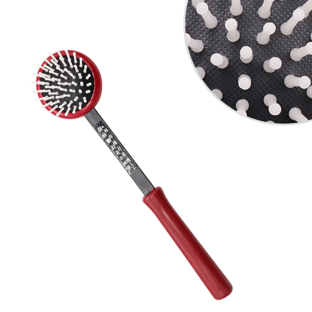 2 قطعة عصا تدليك يده البلاستيك مقبض طويل المطرقة للرقبة الظهر الكتف تعزيز الدورة الدموية التمثيل الغذائي