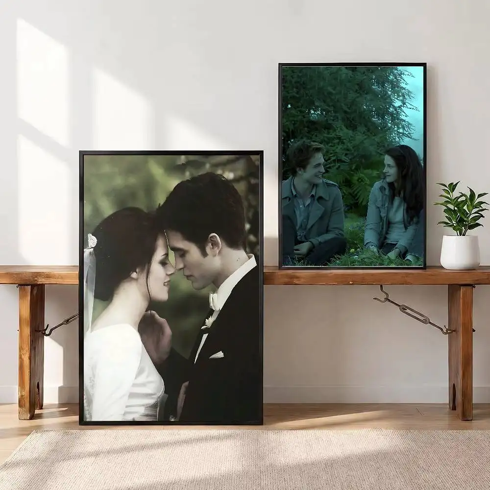 FOR T-Twilight Edward Cullen Poster Waterproof Wall Art HD Print Movie Posters For Living Bedroom Room Decor Gift
