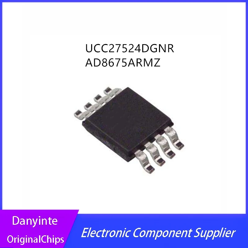 

10 шт./лот UCC27524DGNR 27524 AD8675ARMZ AD8675ARM A08 MSOP8