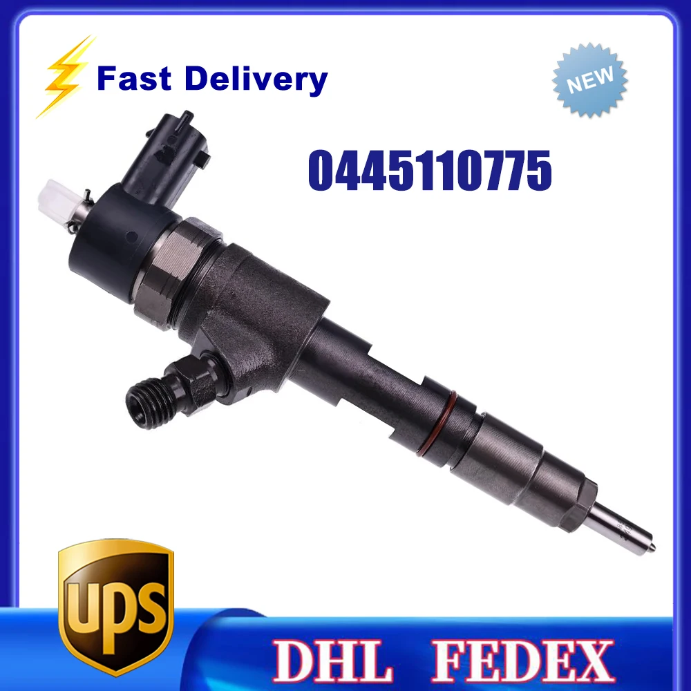 

Fuel Injector 0445110775 1J808-53052 For Kubota D1803 V2403 Engine R430 R430CA