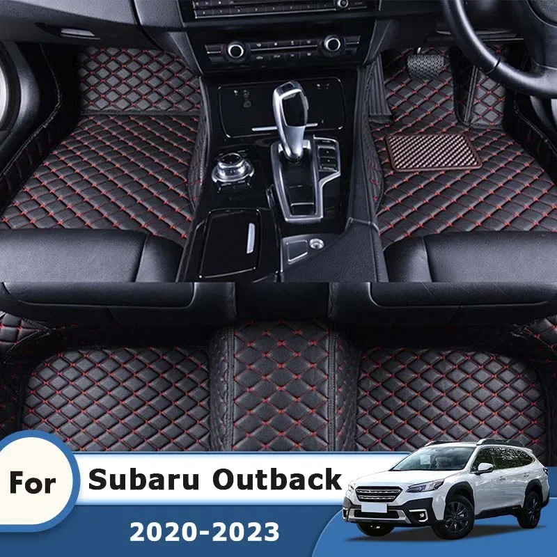 RHD Carpet For Subaru Outback 2024 2023 2022 2021 2020 Car Floor Mats Auto Interior Accessories Automobiles Waterproof Foot