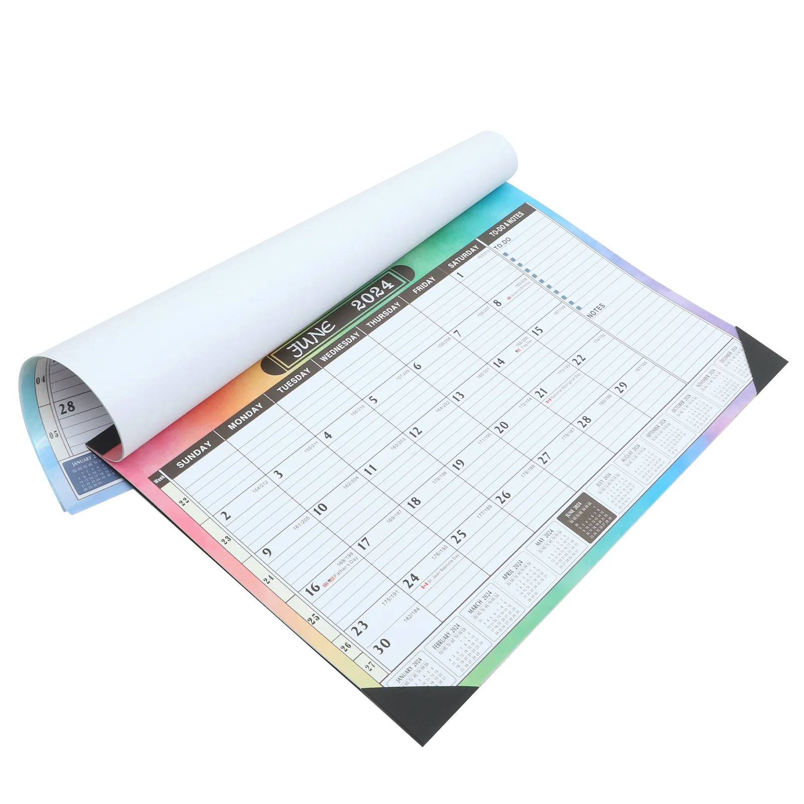 

2024-2025 English Calendar Wall International Holiday Desk (20241-20256) (011) Hanging Hanger Small Sturdy Paper Appointment