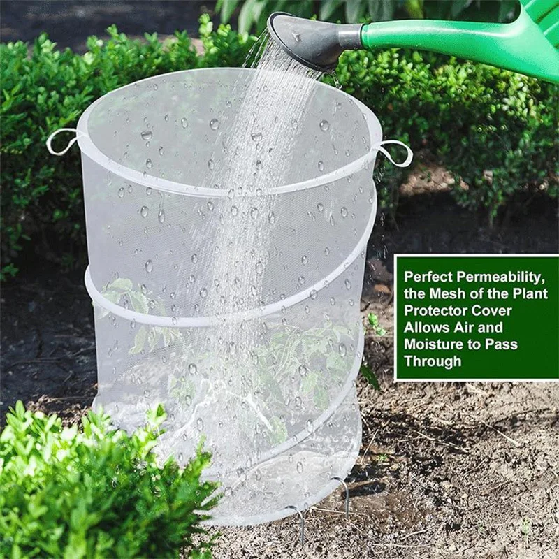 

Pop-up Plant Insect Barrier Net for Vegetables & Flowers - Garden Plant Cover Protection