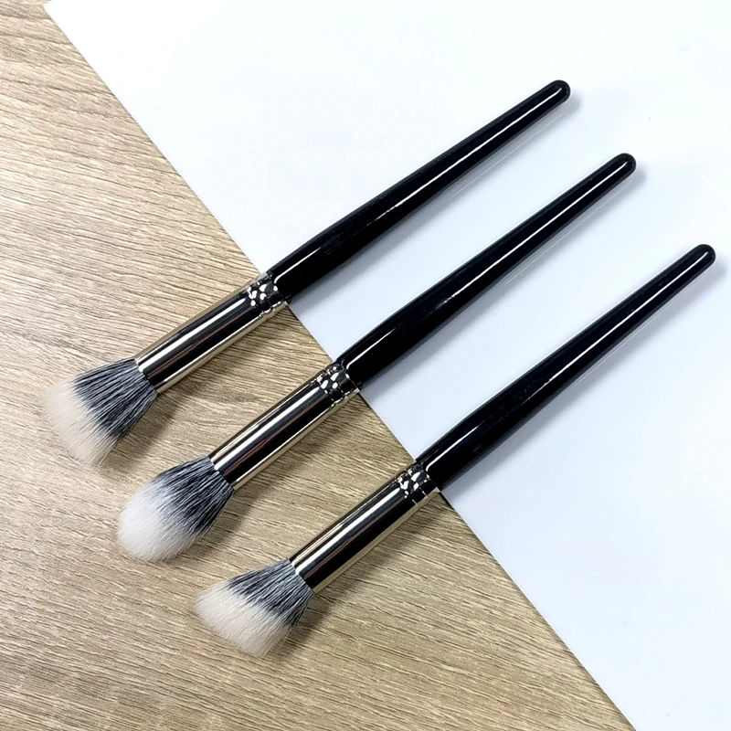 Stippling Highlight Brush Blush Natural Hair Multifunctional Concealer Foundation Makeup Brushes Beauty Tool