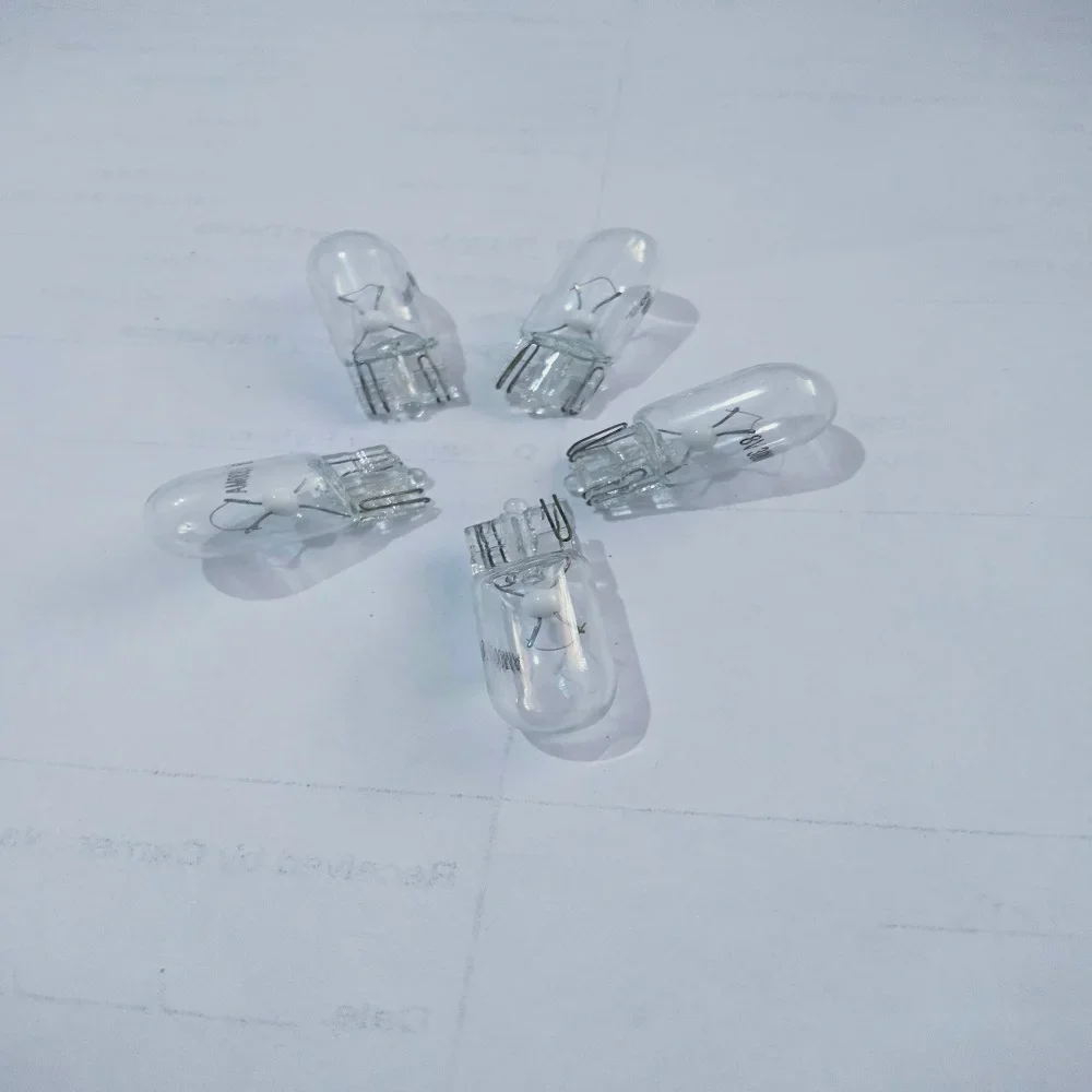 10-Pack 8V 300mA Wedge Style Incandescent Lamp Bulbs for Pioneer SX-580 SX-680 SX-780 SX-950 SX-980 Stereo Receivers