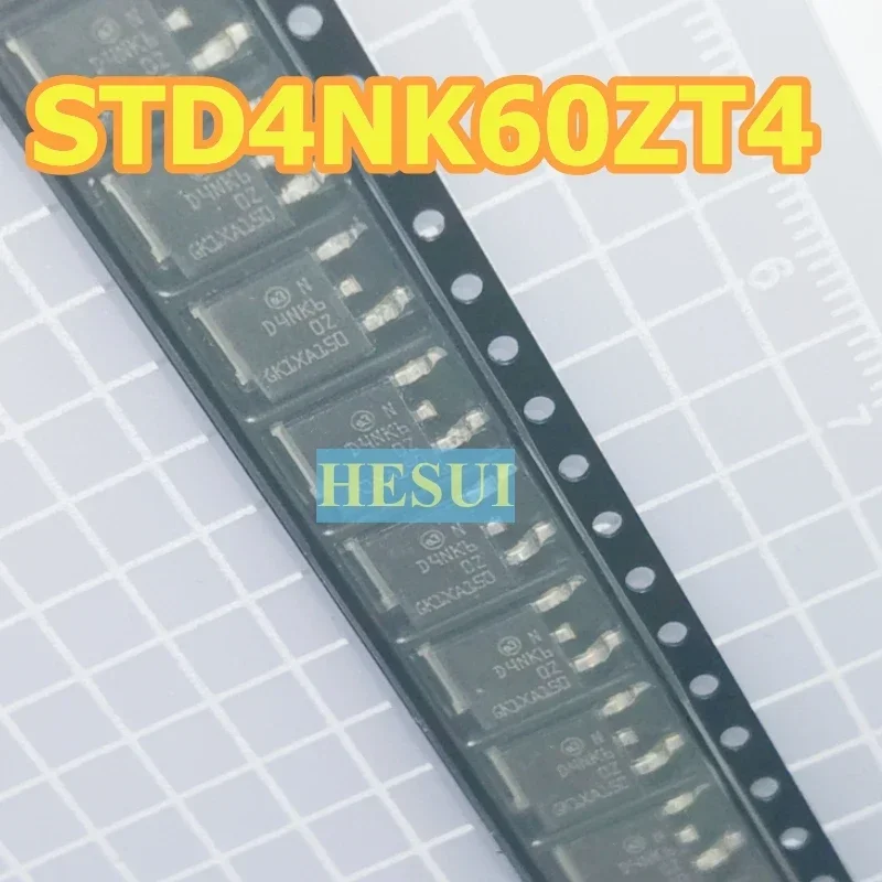 

500шт/1000шт STD4NK60ZT4 D4NK60Z TO-252 D4NK6 N-MOS