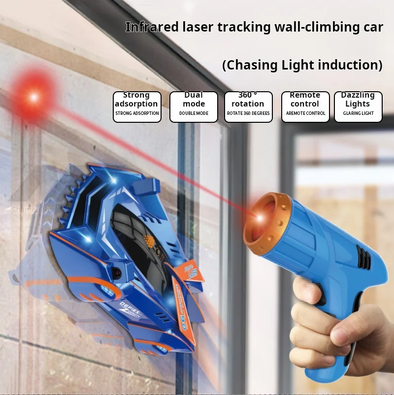 

Remote Control Car New Wireless Wall Climbing Car Special Skills Wall Climbing Remote Control Wall Absorbing Car Charging Childr