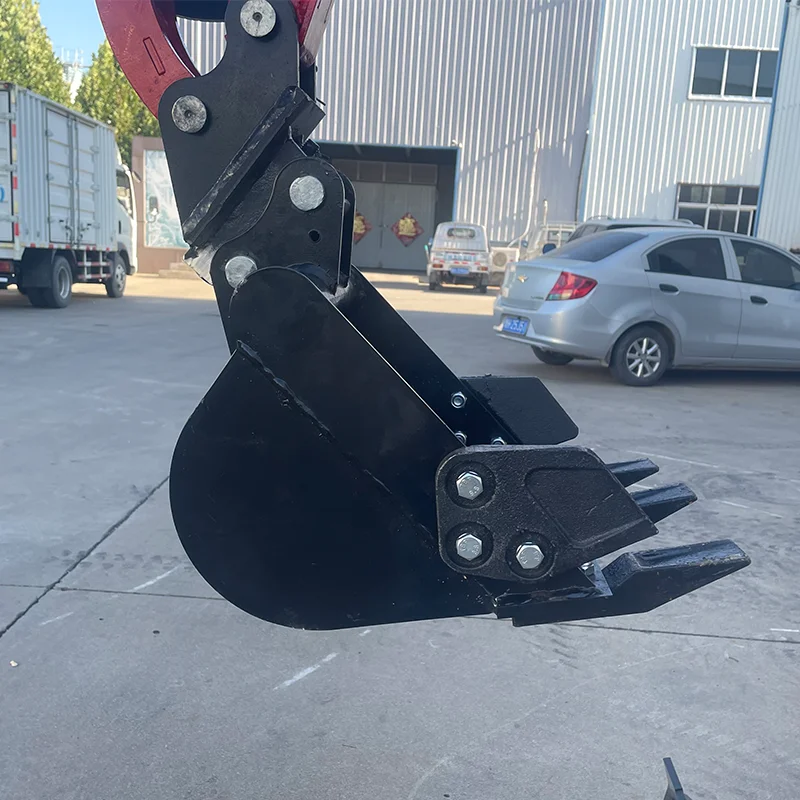 Miniescavadeira personalizada 1,7 t 2 t China marca escavadeira de alta potência Kubota Mini ensacadora com cabine CE EPA Euro 5