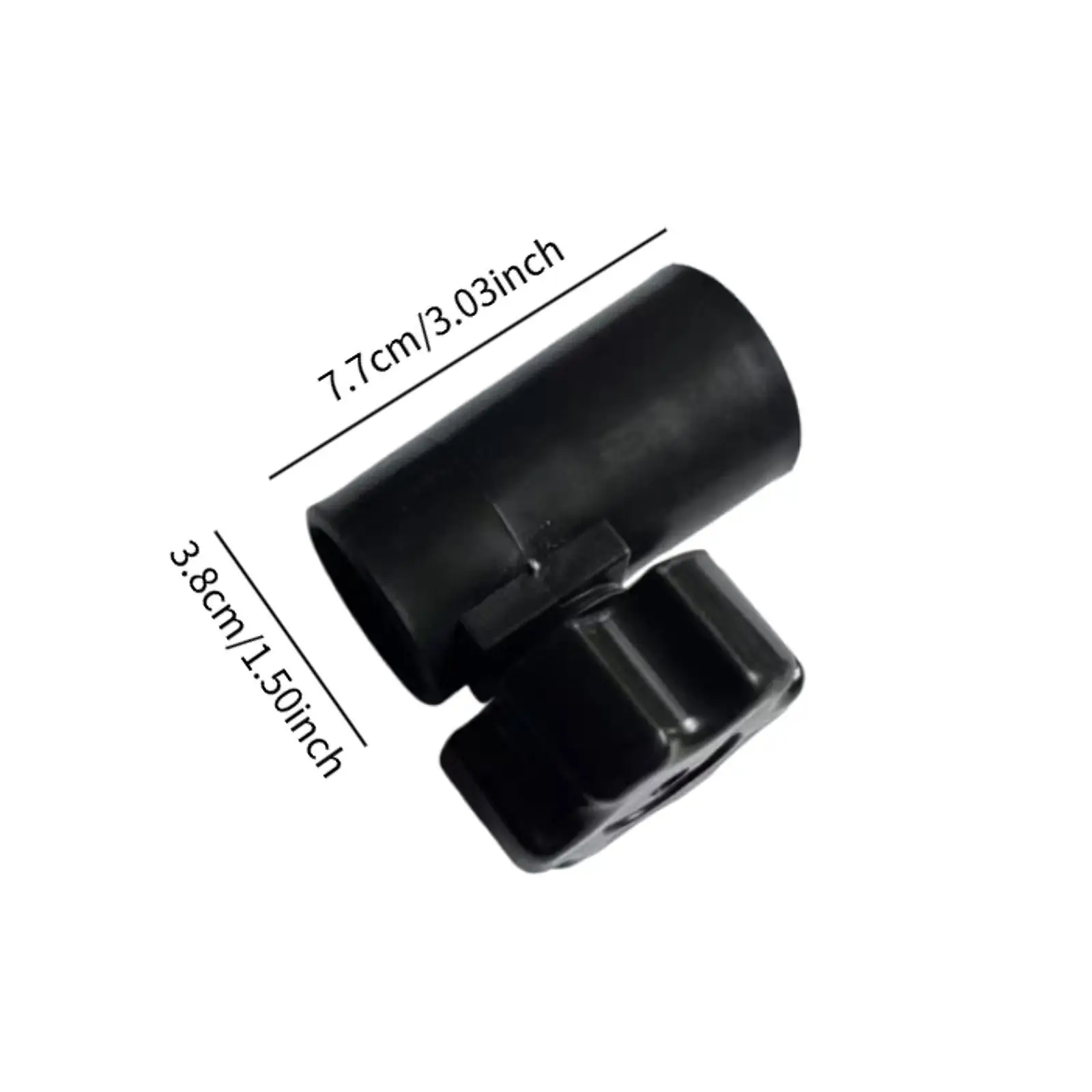 Patio Umbrella Lower Pole Heavy Duty Easy to Install Stable Support Parasol