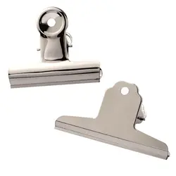 High Quality Stainless Steel Round Clip Universal Metal Stationery Clip Bill Clip Students