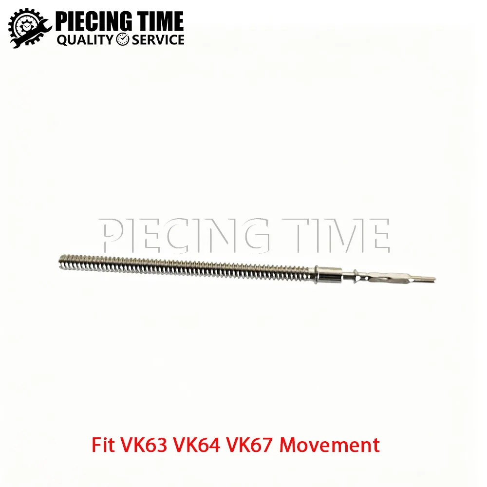 VK63 VK64 VK67 VK68 VK61 Movement Steel Stem Crown Set Watch Repair Replacement Components