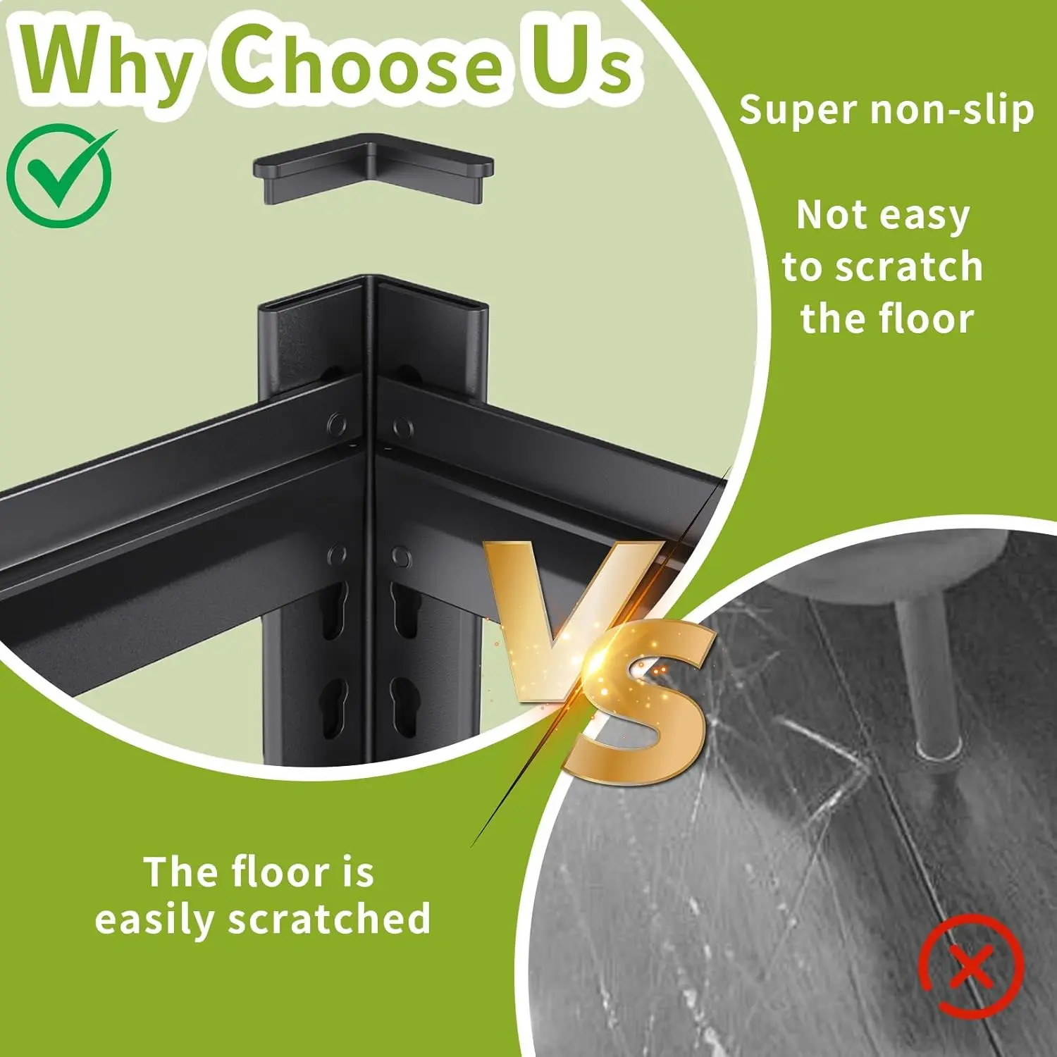 Garage Shelving Heavy Duty Storage Shelves Easy Assembly 5 Tier Adjustable Metal Shelving Utility Shelf Rack Garage Storage