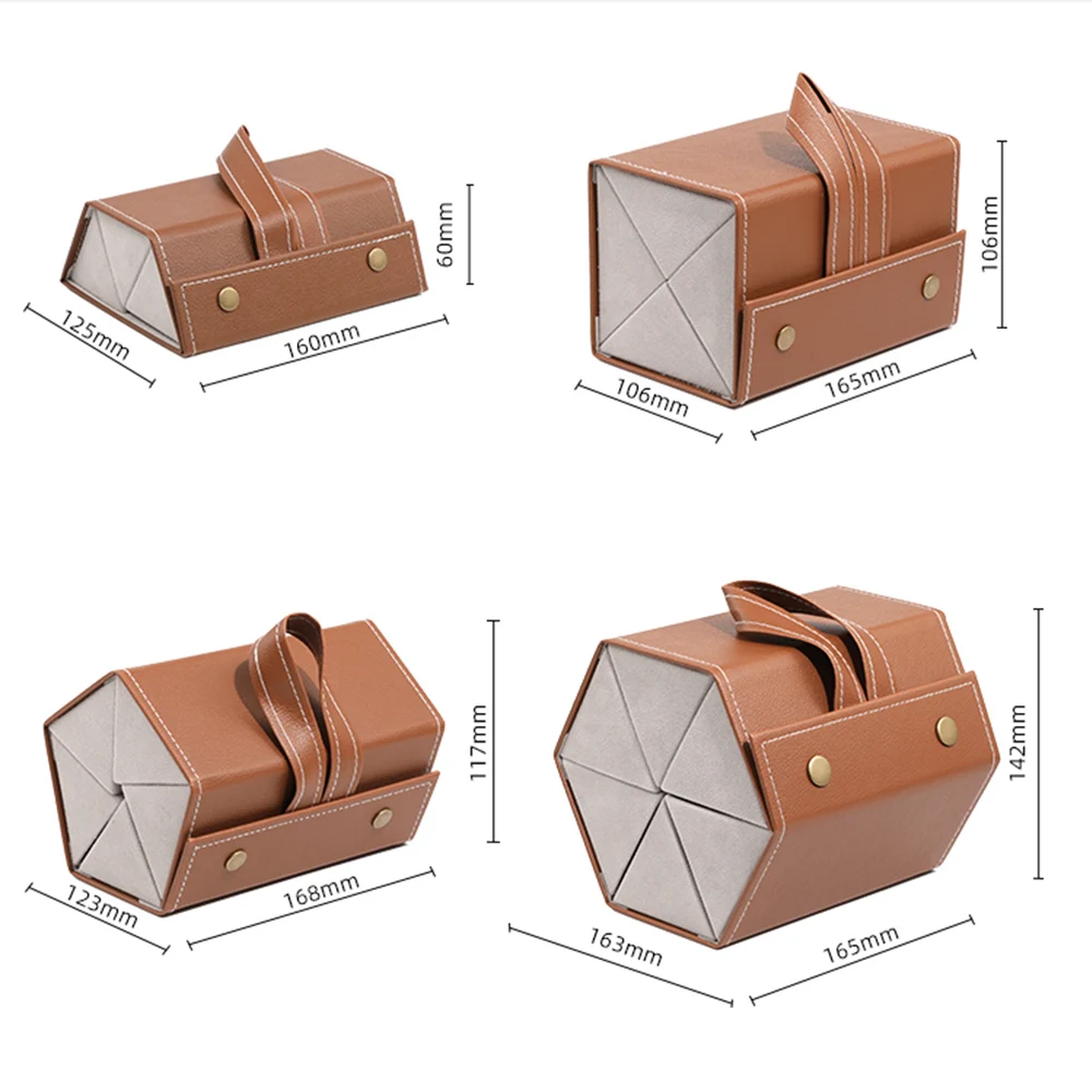 Imagem -02 - Caixa de Armazenamento de Óculos Dobrável Case Portátil Multi Grid Sunglasses Caixa de Óculos de Sol Resistente à Pressão