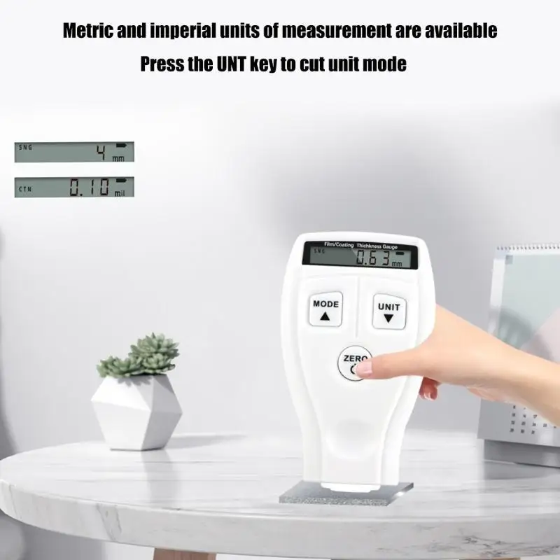 A2BE Coating Thickness Gauge Measuring Device For Metal Substrates With Fast Response