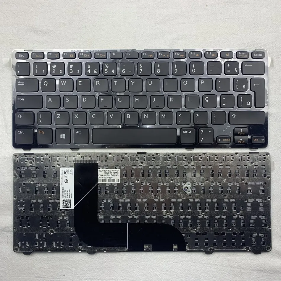 

Brazil Laptop Keyboard For DELL 1618l 13Z-5323 5323 DELL Inspiron 5423 14z-5423 14Z 3360 Vostro 3360 V3360 Series BR Layout