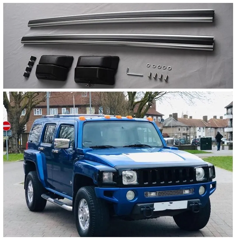 

For Hummer H3 2005 2006 2007 2008 2009 2010 High Quality Aluminum Alloy Car Roof Rack Luggage Crossbar