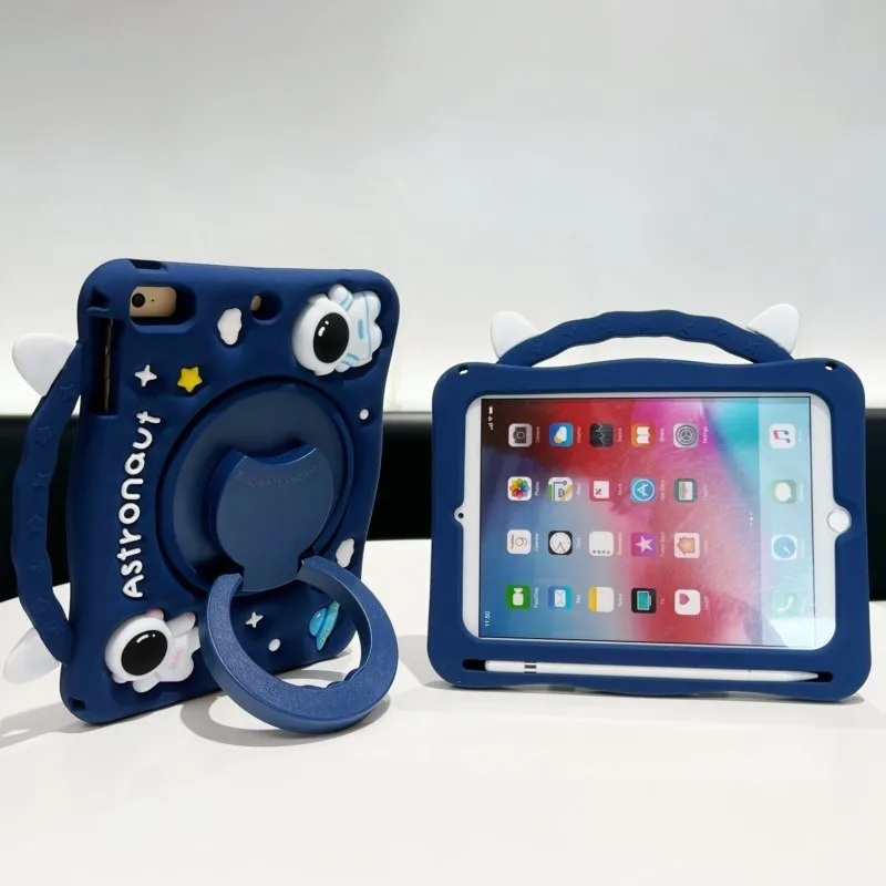 3D Astronaut 360 Stand Flat Case for Redmi Pad SE 8.7in Pad 10.6in SE 11in 5 6 11in 5 Pro 6 Pro SE 8.7 Pad 2 11inch Redmi Pad SE