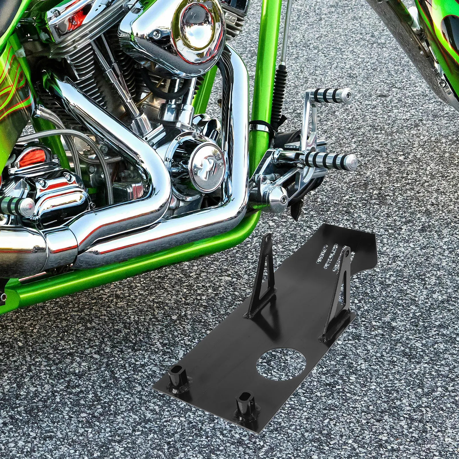 

Motorcycle Engine Cover Left Side Dirt Bike Atv Strong Durable Guard Plate Crash Resistant Protector For Off-Road Bikes