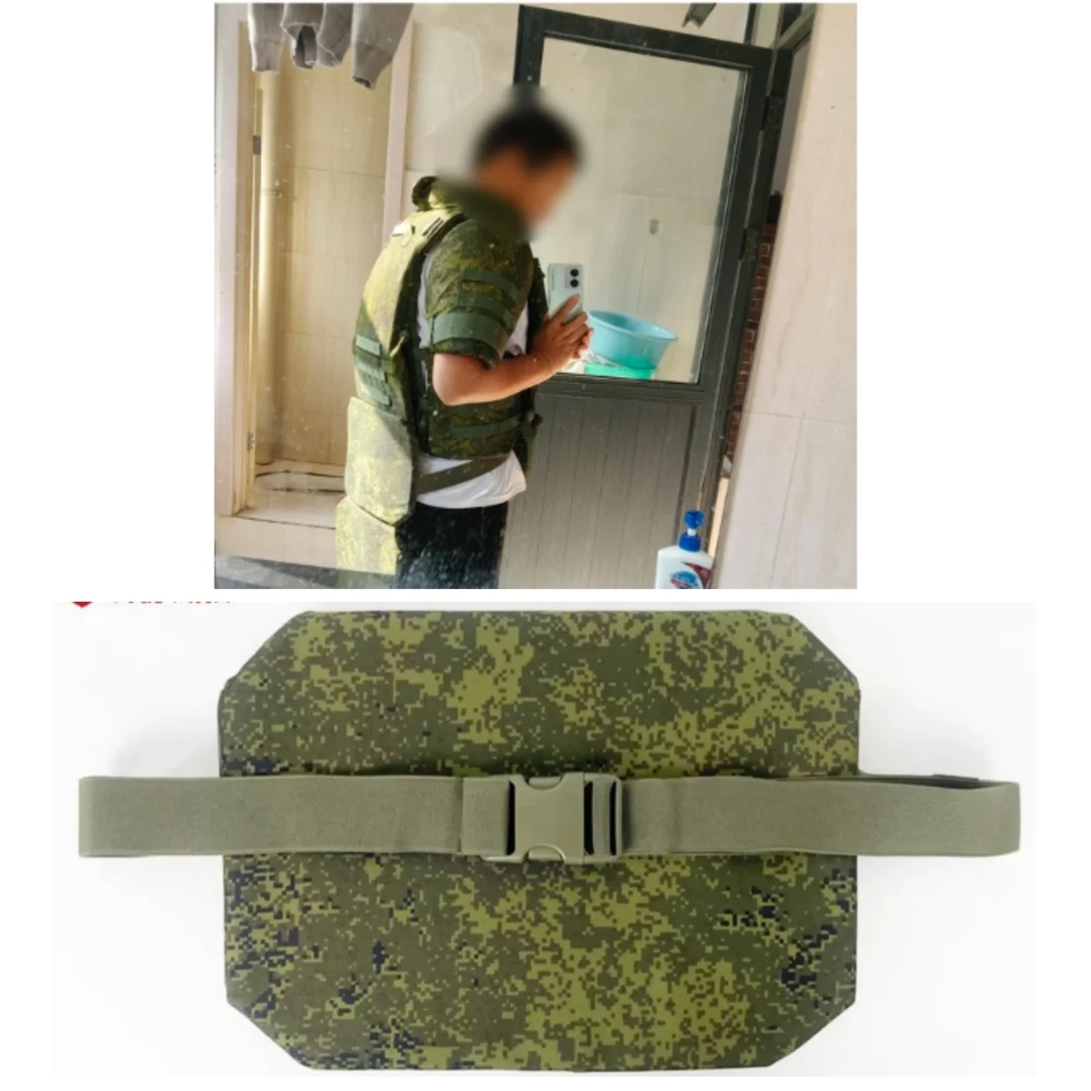Outdoor protective 6b49 Insulation Pad Camouflage Hunting Training Mount Buttocks Cushion Outdoor Camping Moisture-proof Pad