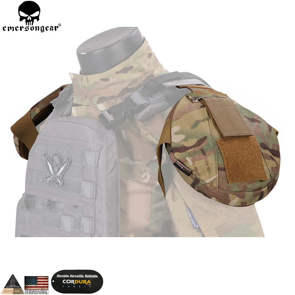 Emersongear taktyczna zbroja na ramię polowanie AVS CPC kamizelka akcesoria ochraniacz na ramię zbroja etui multi-camo EM7331