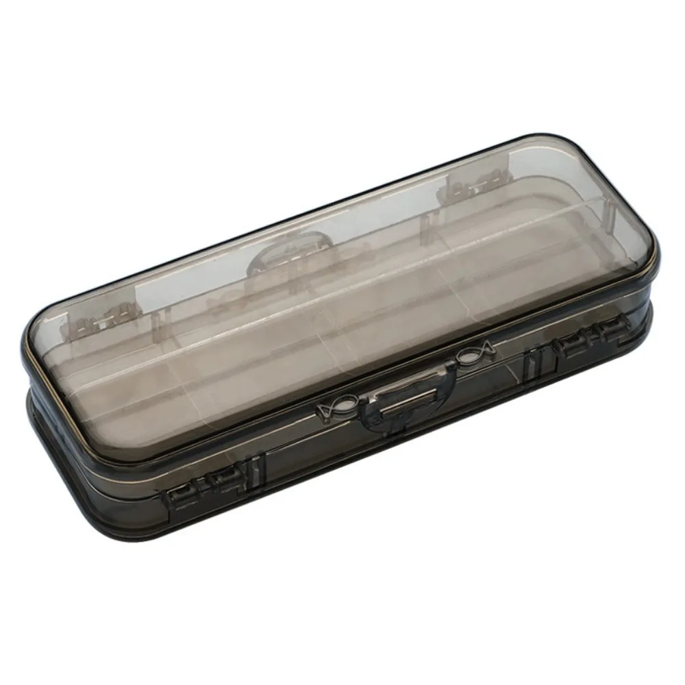 

Simple Acrylic Pencil Case Double-layer Transparent Stationery Organizer Ins Japanese Pen Box Student