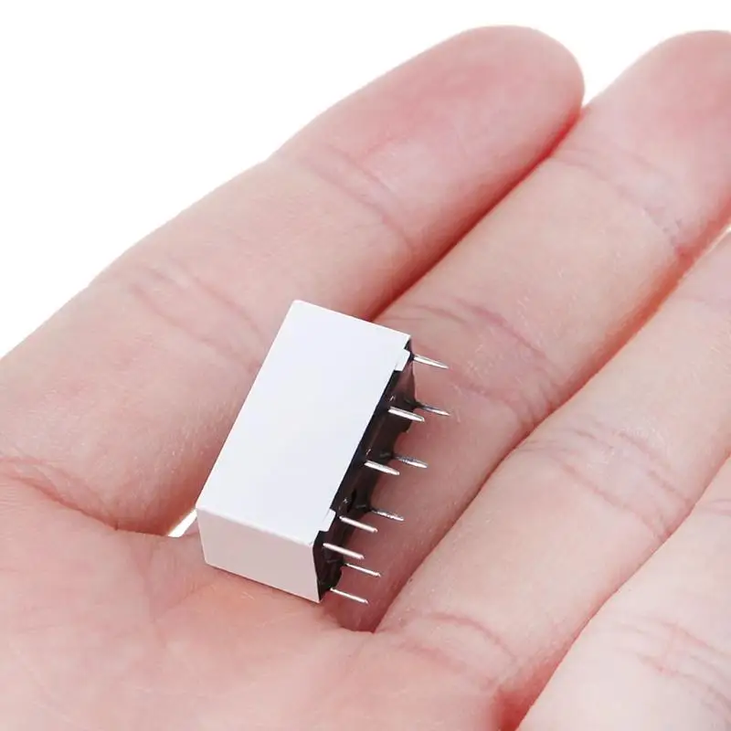 A2UD 5V cuộn dây bistable rơle bistable dpdt 2a 30vdc 1a 125vac hfd2/005-s-l2-d realy