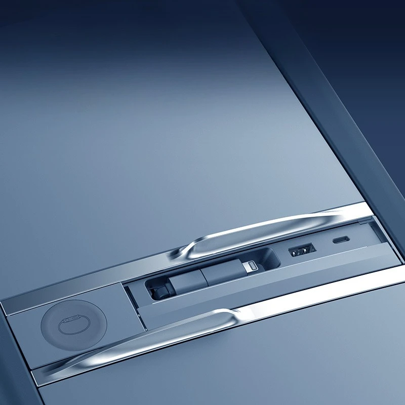 Per Tesla Model 3 Highland Y Juniper Hub per auto Accessorio per console centrale Espansore USB 3.0 Adattatore di ricarica wireless a ricarica rapida