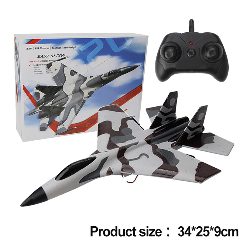 RC Foam Aircraft SU35 Rc Plane 2.4G Radio Control Glider Remote Control Fighter Glider Airplane EPP Foam Toys image 3