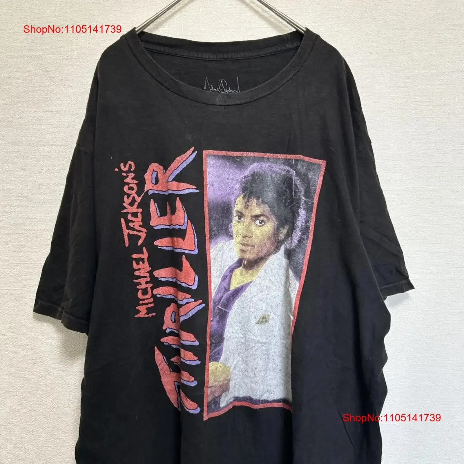 

Michael Jackson Thriller T Shirt Wearing Aimyon Black Xl B vintage Washed Breathable Top For Everyday Wear Soft Comfortable