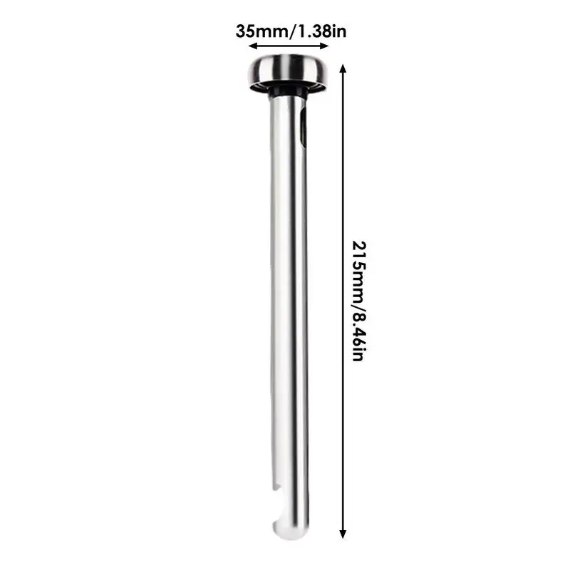2PCS Stainless Steel Beer Cooler Stick Ice Wine Stick Stainless Steel Bottled Beer Cooler Stick Easy To Use 2 Pieces Instant