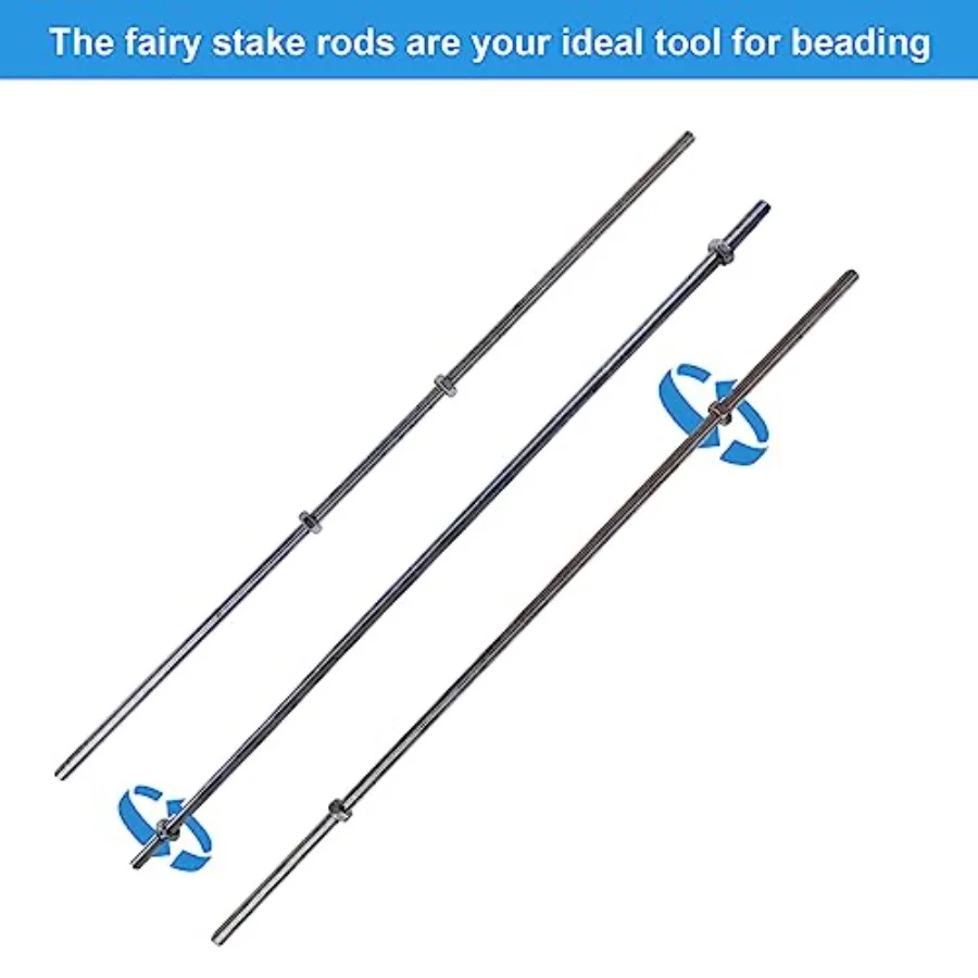 40個の8インチ32mm M4ネジ付きロッド（六角ナット付き）、10インチステンレス鋼フルネジロッド、20個の250mmネジ付きロッド、そして20個のネジ付きロッド