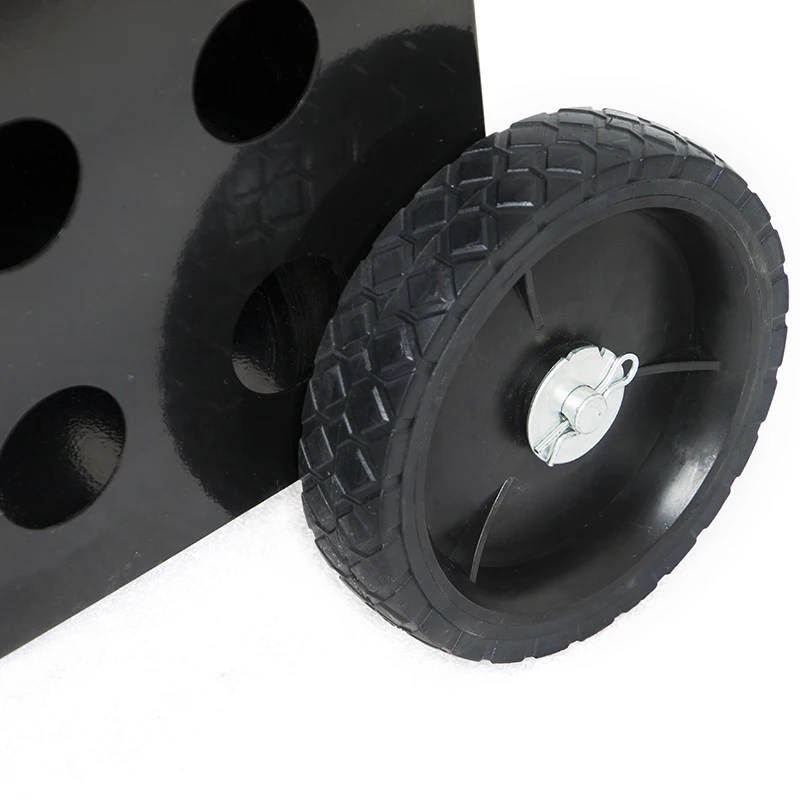 Wholesale Two Wheel Outdoor Tool Container Cart Firewood Carrier Log Rack Stand Cart Firewood Holder
