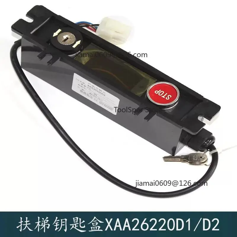 XAA26220D1 XAA26220D2 Escalator Key Switch Box, Steel Spare Parts for Apartment Elevator