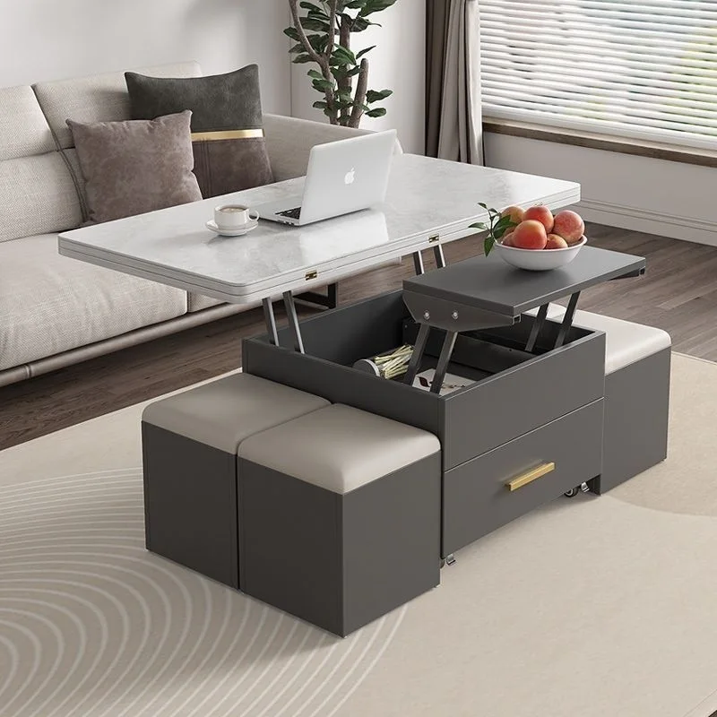 

Slate lift coffee table