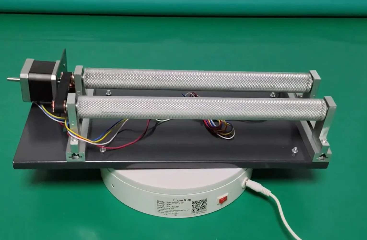 Three Chuck Rotary Axis Engraving Attachment Extra Axis Max Dia.80/100mm Fixture Gripper for Laser Marking Machine