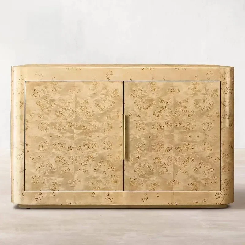 Meuble TV moderne et simple, rangement américain, chaussures en chêne nordique, meuble latéral rétro, design pratique